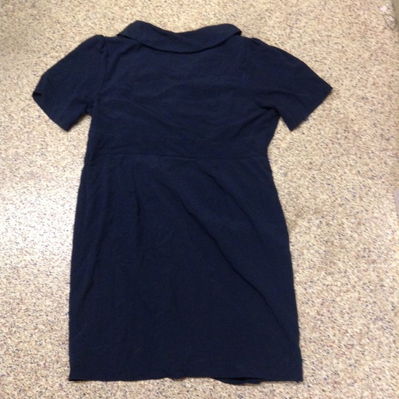 Eshakti navy blue crepe sheath dress 24W 3X - Picture 3 of 5